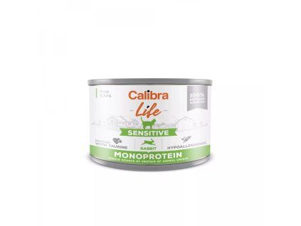 Calibra Cat Life  konz.Sensitive Rabbit 200g