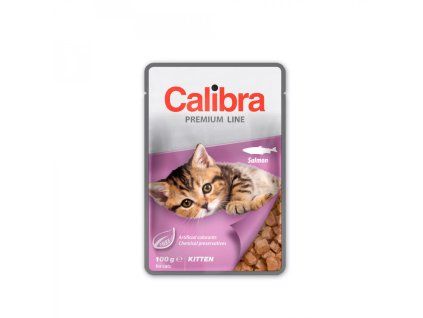 Calibra Cat kapsa Premium Kitten Salmon 100g