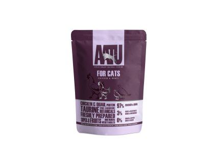 AATU Cat Chicken&Quail kapsa 85g