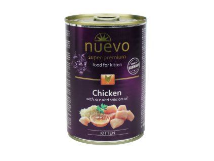 Nuevo kotě kuře konz.