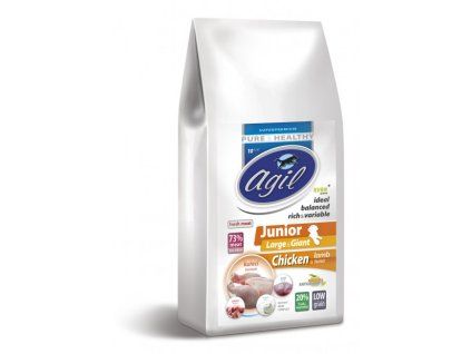 Agil Junior Large&Giant Low Grain Chick&Lamb&Tuna