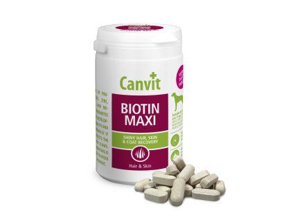Canvit Biotin Maxi pro psy ochucený