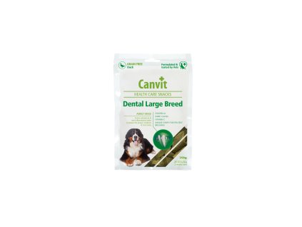 Canvit Snacks Dental Large Breed-Duck 250g