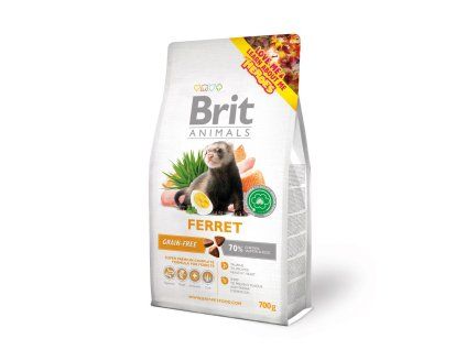 3831 2 brit animals ferret complete 700g