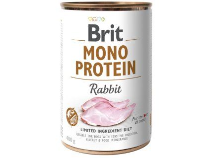 5445 brit mono protein rabbit 400g