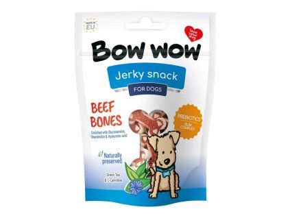 Bow wow poch. Hovězí kostičky 80g