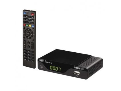 Emos EM190-S - set-top-box DVB-T2 HEVC/h.265, USB