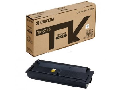 Kyocera toner TK-6115 na 15 000 A4 (při 6% pokrytí), pro ECOSYS M4125idn, M4132idn