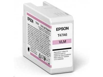 EPSON ink Singlepack Vivid Light Magenta T47A6 UltraChrome Pro 10 ink 50ml