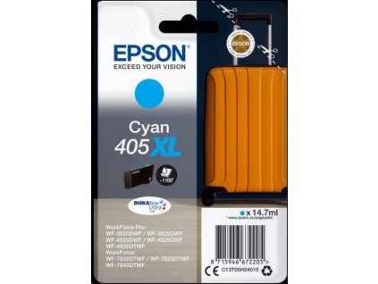 EPSON ink Singlepack Cyan 405XL Durabrite Ultra