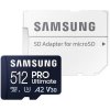 Samsung PRO Ultimate/micro SDXC/512GB/200MBps/UHS-I U3 / Class 10/+ Adaptér/Modrá