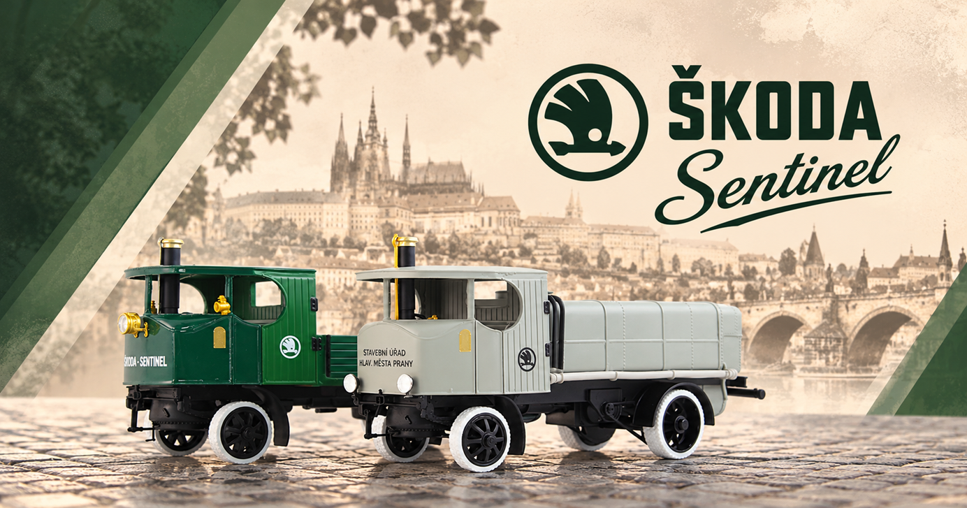 Škoda Sentinel (1924) 1:43 Autocult
