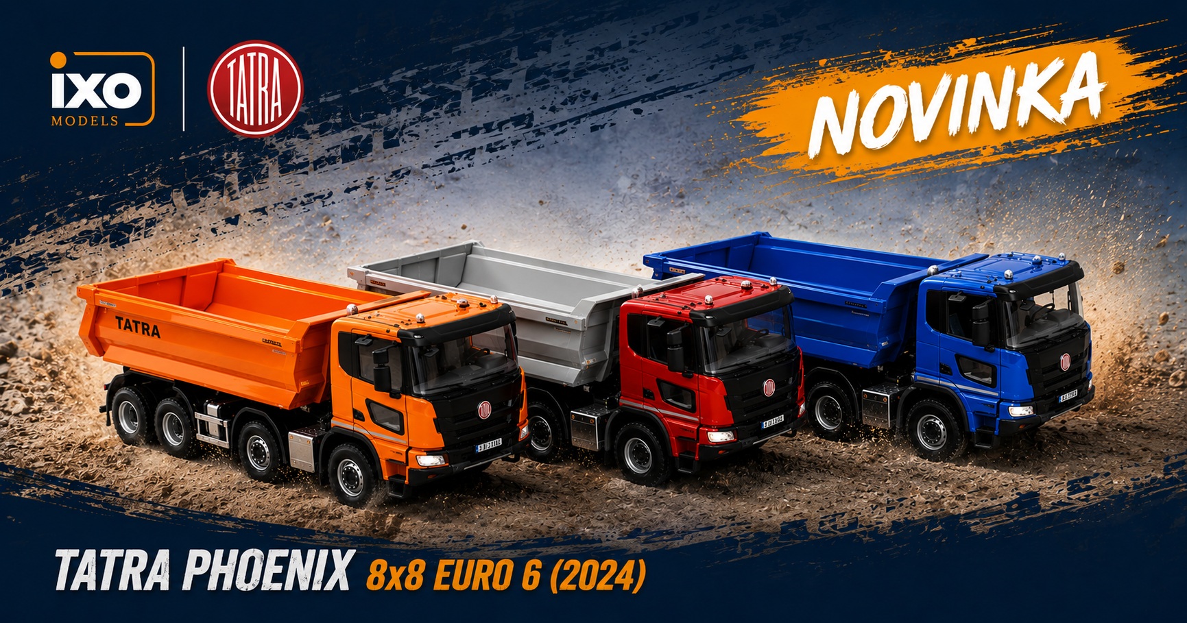 Tatra Phoenix 8x8 Euro 6 (2024) 1:43 IXO