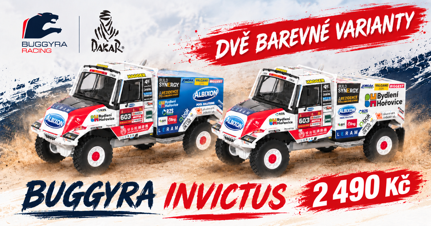 Buggyra Invictus - Dakar 2026 #603 Šoltys - Miksch - Šikola 1:43