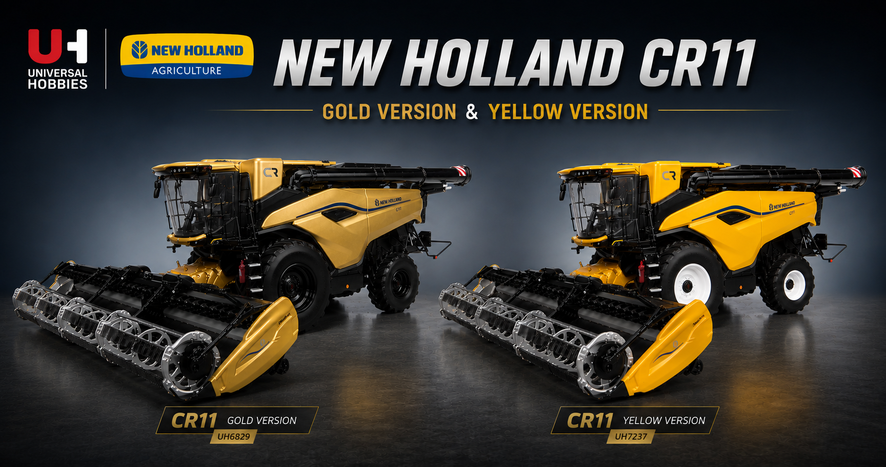 Kombajn New Holland CR11 1:32 Universal Hobbies