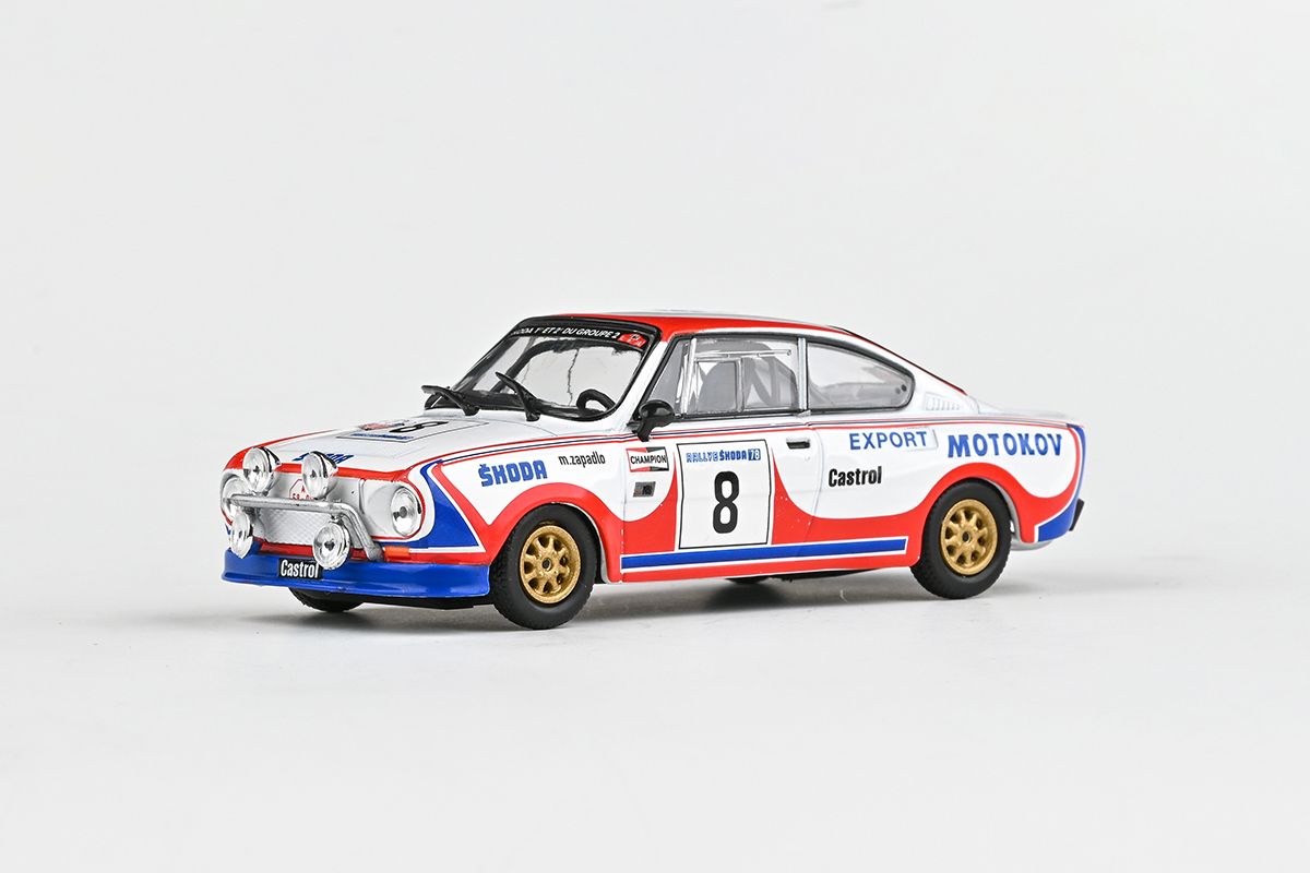 Škoda 130RS (1977) - Rallye Škoda 1978 #8 Zapadlo - Motal 1:43 Abrex