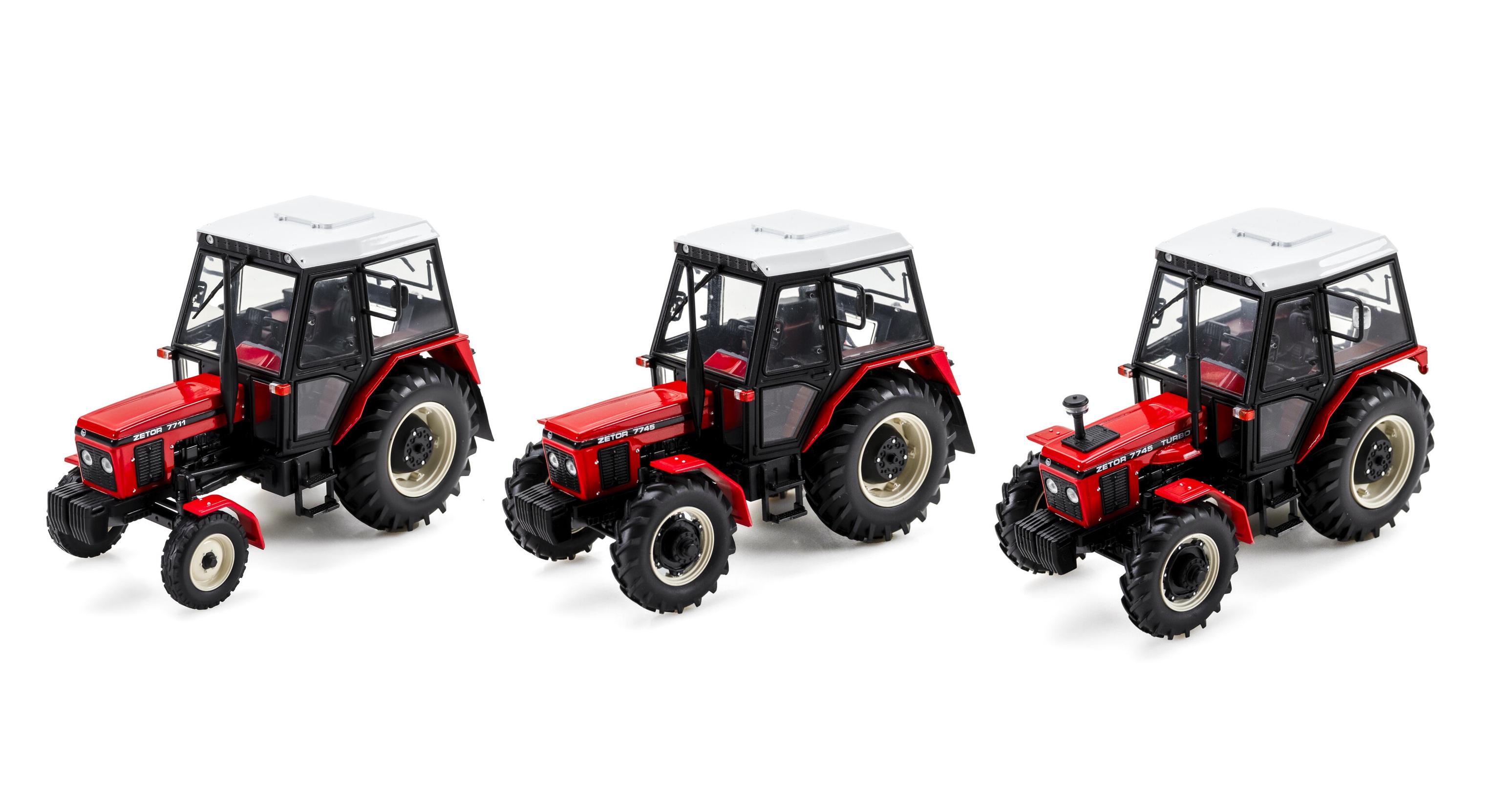 Modely traktorů Zetor