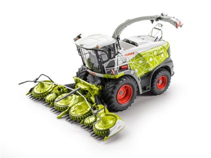 Řezačka Claas Jaguar 990 síťově propojený stroj + adaptér Orbis 750 1:32 MarGe Models