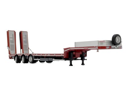 1813 01 Nooteboom semi lowloader metal grid red, 1
