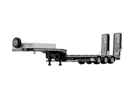 1813 02 Nooteboom semi lowloader metal grid anthracite 1