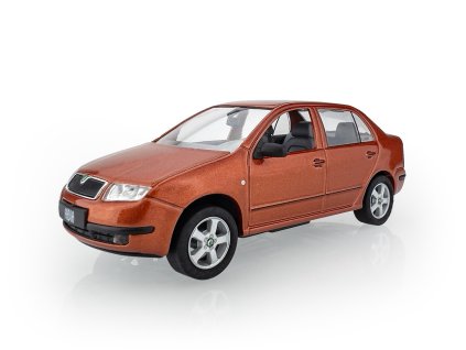 Škoda Fabia Sedan - Oranžová 1:43 Kaden