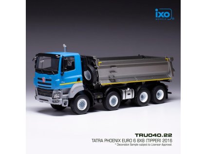 Tatra Phoenix 8x8 Euro 6 (2016) - Modrá 1:43 IXO