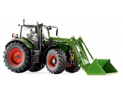 Traktor Fendt 724 Vario s čelním nakladačem Cargo 6.100 1:32 Wiking