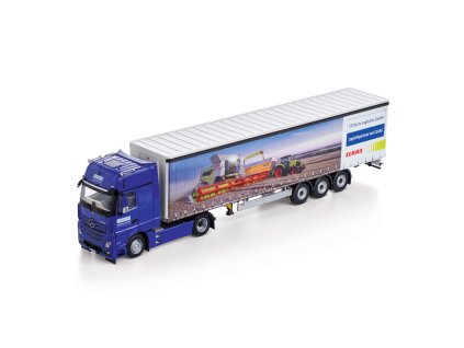 Mercedes-Benz Actros + plachtový návěs Pacton CS Parts 1:32 MarGe Models