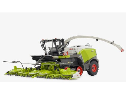 Řezačka Claas Jaguar 990 TERRA TRAC + Orbis 900 s přepravní ochranou 1:32 MarGe Models