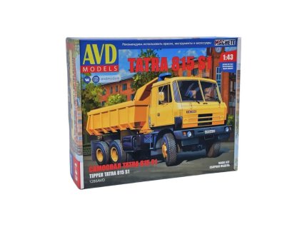Stavebnice Tatra 815 S1 Sklápěč 1:43 AVD