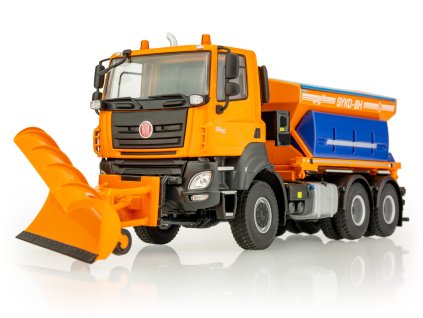 Tatra Phoenix 6x6 sypač s radlicí 1:43 Kaden