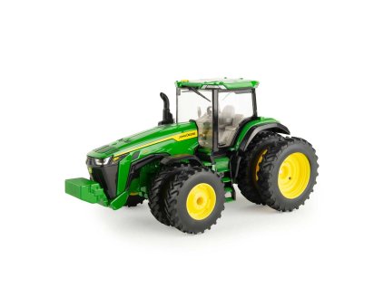 Traktor John Deere 8R 370 s dvojitou montáží pneumatik 1:32 Ertl
