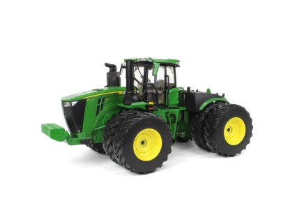 Traktor John Deere 9R 640 s dvojitou montáží pneumatik 1:32 Ertl