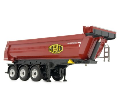 2123 02 Meiller tipper trailer red 3