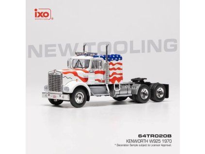 Kenworth W925 (1970) - Bílá 1:64 IXO