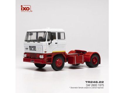DAF 2800 (1975) - Bílá/Červená 1:43 IXO