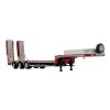 1813 01 Nooteboom semi lowloader metal grid red, 1