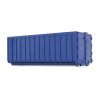 Hákový kontejner 40m3 - modrá 1:32 MarGe Models