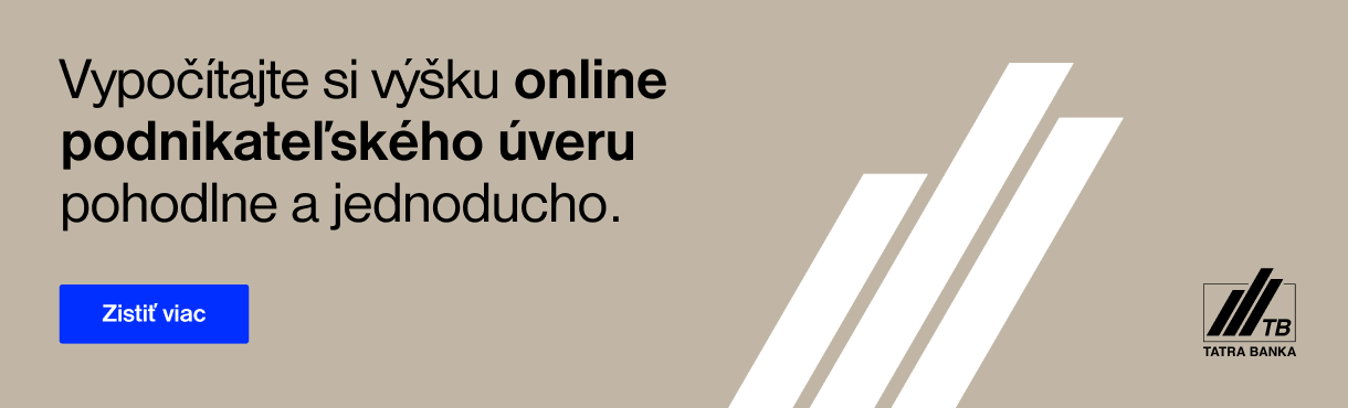 Tatra Banka online úver pre firmy
