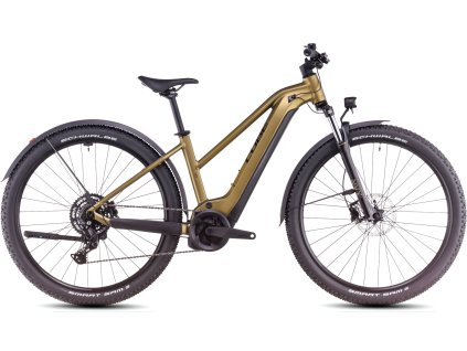 CUBE Reaction Hybrid Performance 625 Allroad goldenlime ́n ́black (Veľkosť M)