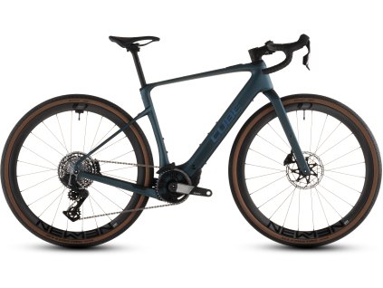 Cube Nuroad Hybrid C:62 SLT 400X royalgreen'n'crisscross (Veľkosť XL)