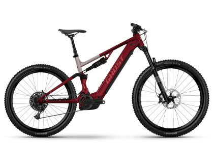 GHOST E-ASX Essential Rebel Red/Coffee Pebble (Veľkosť M)