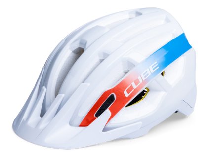 Prilba CUBE Offpath MIPS Teamline white (Veľkosť veľkosť L (57-62cm))