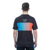 CUBE TEAMLINE Roundneck Dres S/S čierno-modro-červený (Veľkosť S)
