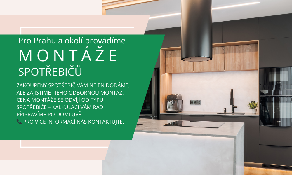 Montáž spotřebičů pro Prahu a okolí!
