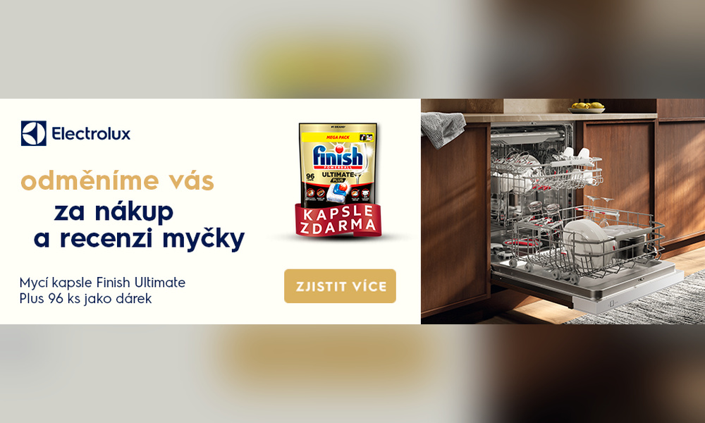 Electrolux kapsle Finish k myčkám