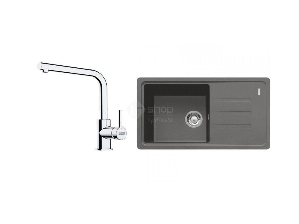 Set Franke (dřez BSG 611-78/39 š.kám.+ baterie FS 3230.031)