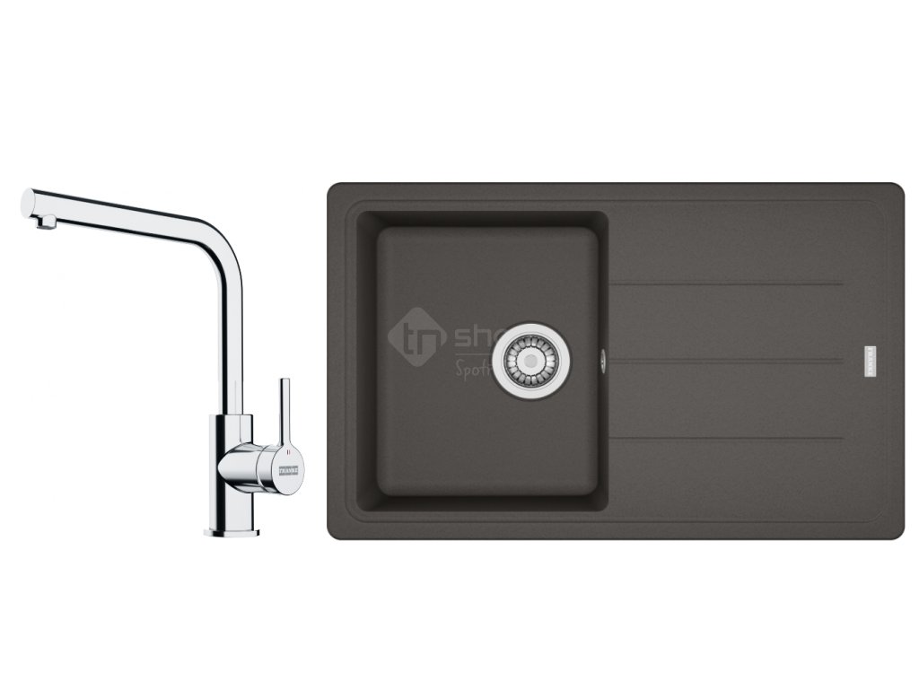 Set Franke(dřez BFG 611-78 šedá břidlice+ baterie FS 3230.031)