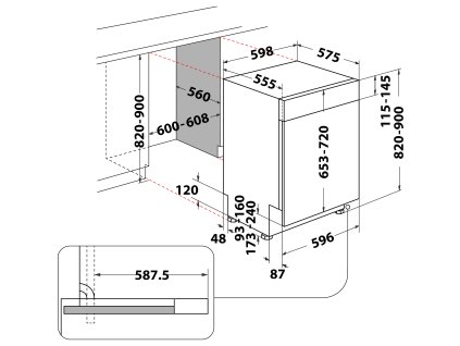 Whirlpool WBC 3C34 PF X