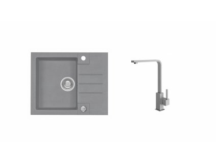Alveus SET ROCK 30 beton + baterie AFRA + dárek  + 5 % sleva v košíku s kódem SLEVA5